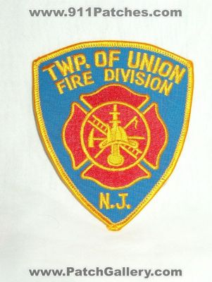 Union Township Fire Division (New Jersey)
Thanks to Walts Patches for this picture.
Keywords: twp. of n.j. department dept.