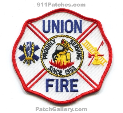 Union Fire Department Patch (Indiana)
Scan By: PatchGallery.com
