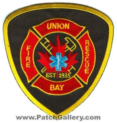 Union Bay Fire Rescue (Canada BC)
Scan By: PatchGallery.com
