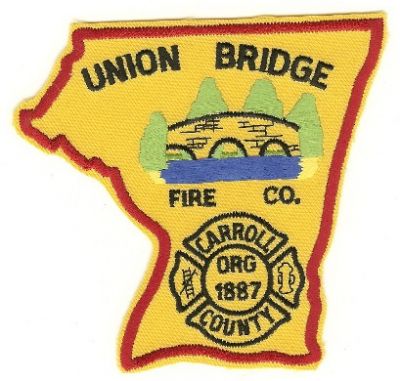 Union Bridge Fire Co
Thanks to PaulsFirePatches.com for this scan.
Keywords: maryland company carroll county