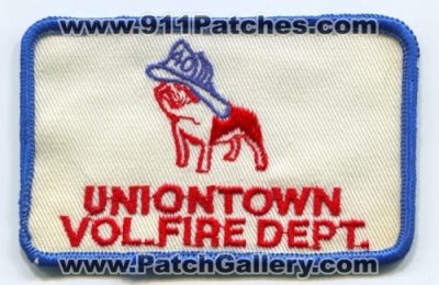 Uniontown Volunteer Fire Department (Pennsylvania)
Scan By: PatchGallery.com
Keywords: vol. dept.