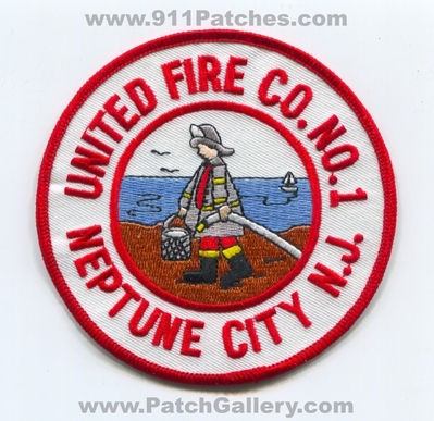 United Fire Company Number 1 Neptune City Patch (New Jersey)
Scan By: PatchGallery.com
Keywords: co. no. #1 department dept. n.j. nj