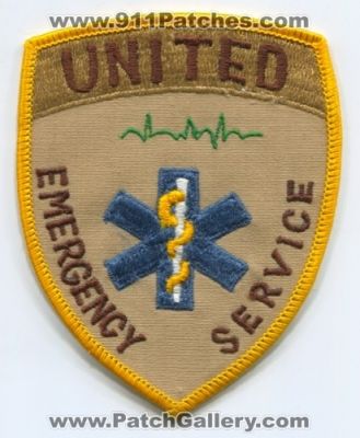 United Emergency Service Patch (New York)
Scan By: PatchGallery.com
Keywords: ems
