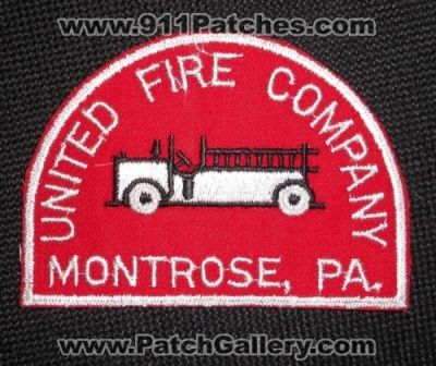 United Fire Company Montrose (Pennsylvania)
Thanks to Matthew Marano for this picture.
Keywords: pa.