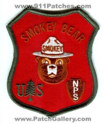 United States Forest Service National Park Service Smokey the Bear Wildland Fire (Washington DC)
Scan By: PatchGallery.com
Keywords: usfs nps wildfire