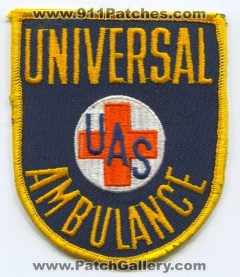 Universal Ambulance (Michigan)
Scan By: PatchGallery.com
Keywords: has service uas ems emt paramedic