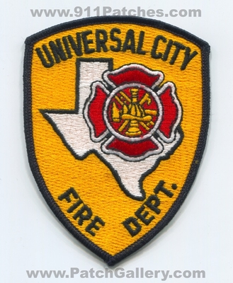 Universal City Fire Department Patch (Texas)
Scan By: PatchGallery.com
Keywords: dept.