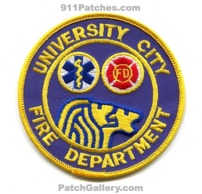 University City Fire Department Patch (Missouri)
Scan By: PatchGallery.com
Keywords: dept. fd