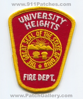 University Heights Fire Department Patch (Ohio)
Scan By: PatchGallery.com
Keywords: dept.
