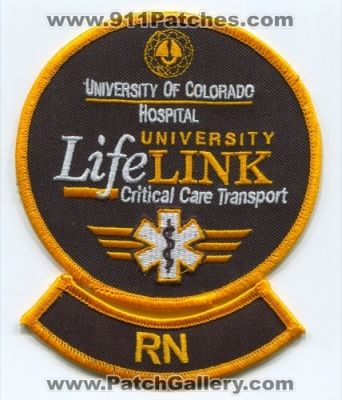 University LifeLink Critical Care Transport RN Patch (Colorado)
[b]Scan From: Our Collection[/b]
Keywords: of hospital cct registered nurse ems ambulance