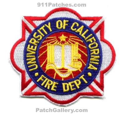 University of California Fire Department Patch (California)
Scan By: PatchGallery.com
Keywords: dept. uc college school