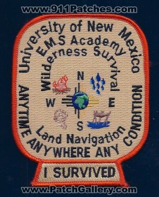 University of New Mexico EMS Academy Wilderness Survival (New Mexico)
Thanks to Paul Howard for this scan.
Keywords: land navigation