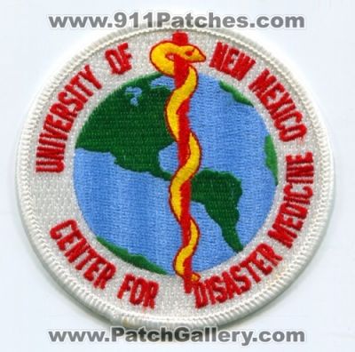 University of New Mexico Center for Disaster Medicine Patch (New Mexico)
Scan By: PatchGallery.com
Keywords: ems