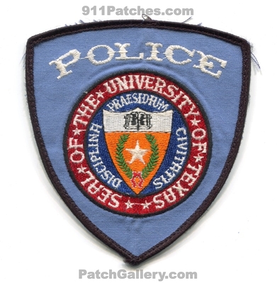 The University of Texas Police Department Patch (Texas)
Scan By: PatchGallery.com
Keywords: dept. school college