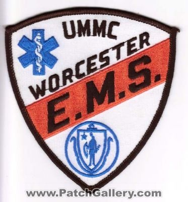 University of Massachusetts Medical Center Worcester E.M.S.
Thanks to Michael J Barnes for this scan.
Keywords: ems ummc