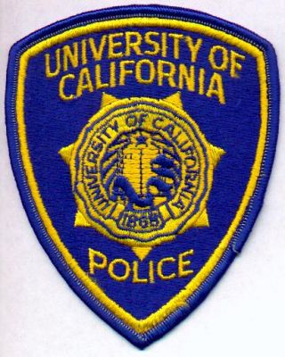 University of California Police
Thanks to EmblemAndPatchSales.com for this scan.
Keywords: california city of