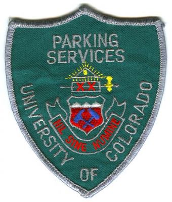 University of Colorado Police Parking Services
Scan By: PatchGallery.com
