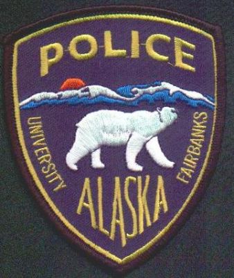 University of Alaska Fairbanks Police
Thanks to EmblemAndPatchSales.com for this scan.

