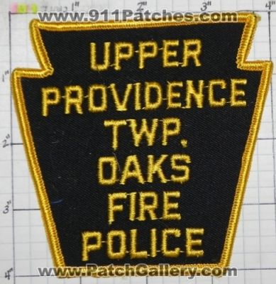 Upper Providence Township Oaks Fire Police Department (Pennsylvania)
Thanks to swmpside for this picture.
Keywords: twp. dept.
