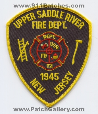 Upper Saddle River Fire Department Patch (New Jersey)
Scan By: PatchGallery.com
Keywords: dept. usr fd 12
