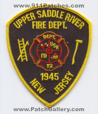 Upper Saddle River Fire Department Patch (New Jersey)
Scan By: PatchGallery.com
Keywords: dept. usr fd 12