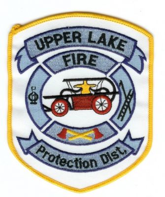 Upper Lake Fire Protection Dist
Thanks to PaulsFirePatches.com for this scan.
Keywords: california district