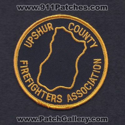 Upshur County FireFighters Association (West Virginia)
Thanks to Paul Howard for this scan.
