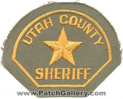 Utah County Sheriff's Department (Utah)
Thanks to Alans-Stuff.com for this scan.
Keywords: sheriffs dept.