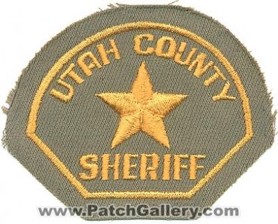 Utah County Sheriff's Department (Utah)
Thanks to Alans-Stuff.com for this scan.
Keywords: sheriffs dept.