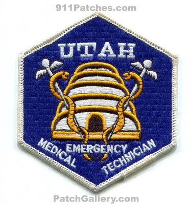 Utah State Emergency Medical Technician EMT Patch (Utah)
Scan By: PatchGallery.com
Keywords: ems ambulance certified licensed registered