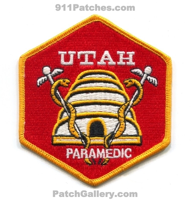 Utah State Paramedic EMS Patch (Utah)
Scan By: PatchGallery.com
Keywords: emergency medical services ambulance