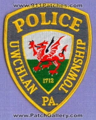 Uwchlan Township Police Department (Pennsylvania)
Thanks to apdsgt for this scan.
Keywords: twp. dept. pa.