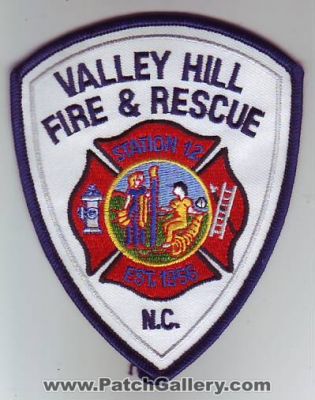 Valley Hill Fire & Rescue (North Carolina)
Thanks to Dave Slade for this scan.
Keywords: and