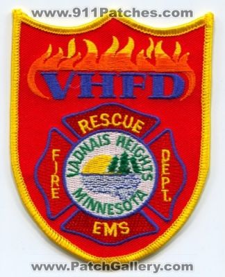 Vadnais Heights Fire Department (Minnesota)
Scan By: PatchGallery.com
Keywords: dept. vhfd rescue ems