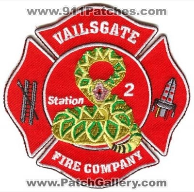 Vails Gate Fire Company Station 2 Patch (New York)
[b]Scan From: Our Collection[/b]
Keywords: vailsgate