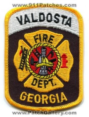 Valdosta Fire Department (Georgia)
Scan By: PatchGallery.com
Keywords: dept.