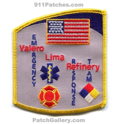 Valero Lima Refinery Emergency Response Team ERT Patch (Ohio)
Scan By: PatchGallery.com
Keywords: oil gas petroleum industrial plant fire department dept. rescue ems