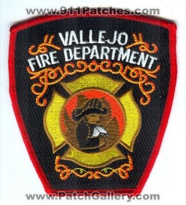 Vallejo Fire Department (California)
Scan By: PatchGallery.com
Keywords: dept.