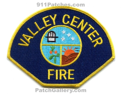 Valley Center Fire Department Patch (California)
Scan By: PatchGallery.com
Keywords: dept.