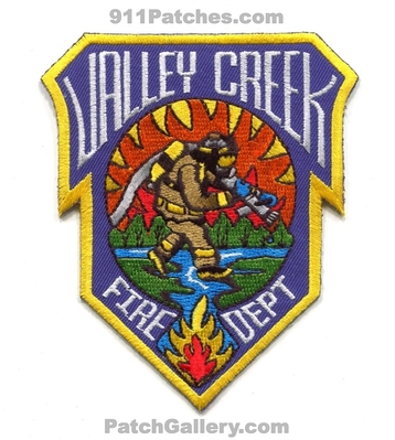 Valley Creek Fire Department Patch (Kentucky)
Scan By: PatchGallery.com
Keywords: dept.