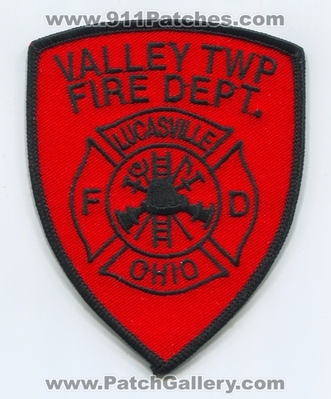 Valley Township Fire Department Lucasville Patch (Ohio)
Scan By: PatchGallery.com
Keywords: twp. dept. fd