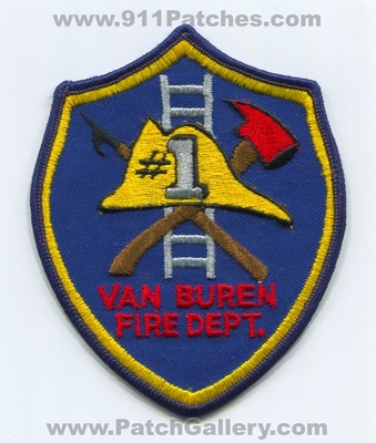 Van Buren Fire Department Patch (Maine)
Scan By: PatchGallery.com
Keywords: dept. #1