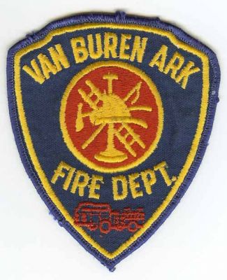 Van Buren Fire Dept
Thanks to PaulsFirePatches.com for this scan.
Keywords: arkansas department