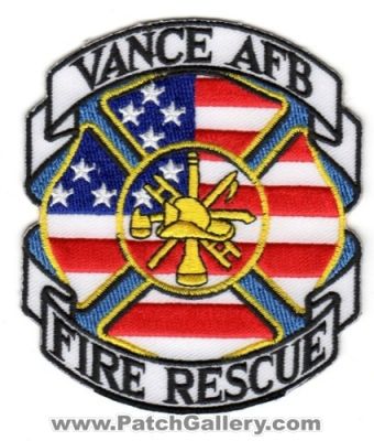 Vance Air Force Base Fire Rescue Department (Oklahoma)
Thanks to Jack Bol for this scan.
Keywords: afb usaf dept.