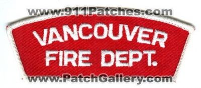 Vancouver Fire Department (Canada BC)
Scan By: PatchGallery.com
Keywords: dept.