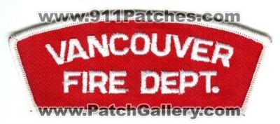 Vancouver Fire Department (Canada BC)
Scan By: PatchGallery.com
Keywords: dept.