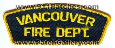 Vancouver Fire Department (Canada BC)
Scan By: PatchGallery.com
Keywords: dept.