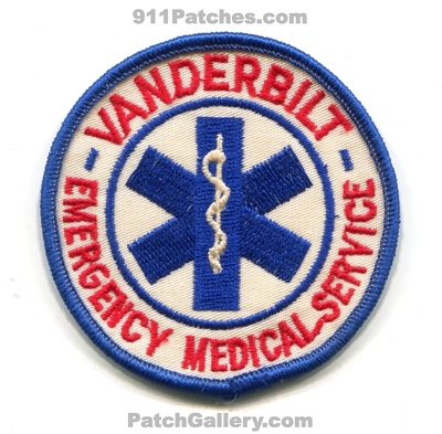 Vanderbilt Emergency Medical Services EMS Patch (Texas)
Scan By: PatchGallery.com
Keywords: ambulance emt paramedic