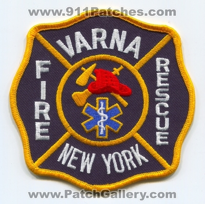 Varna Fire Rescue Department Patch (New York)
Scan By: PatchGallery.com
Keywords: dept.
