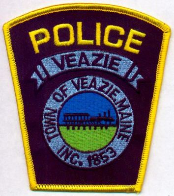 Veazie Police
Thanks to EmblemAndPatchSales.com for this scan.
Keywords: maine town of